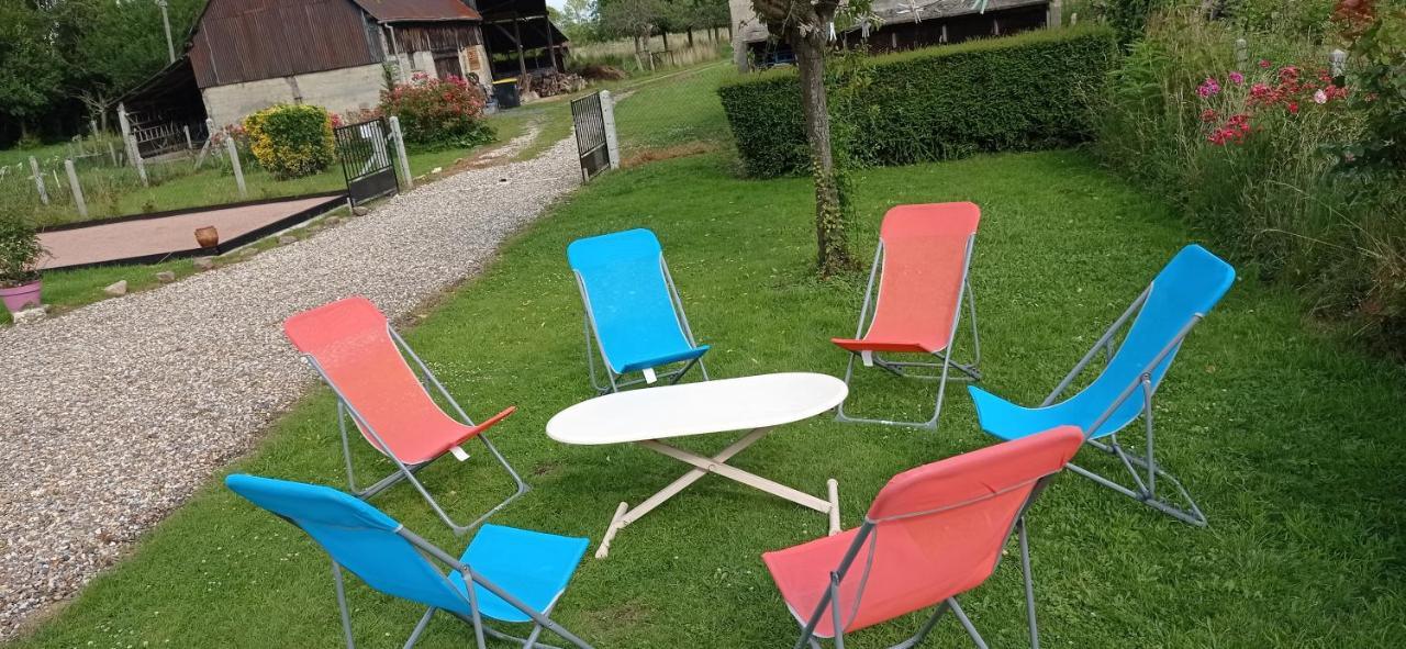 Maison Normande Au Bord De Seine, Le Verger De Pacome Anneville-Ambourville エクステリア 写真