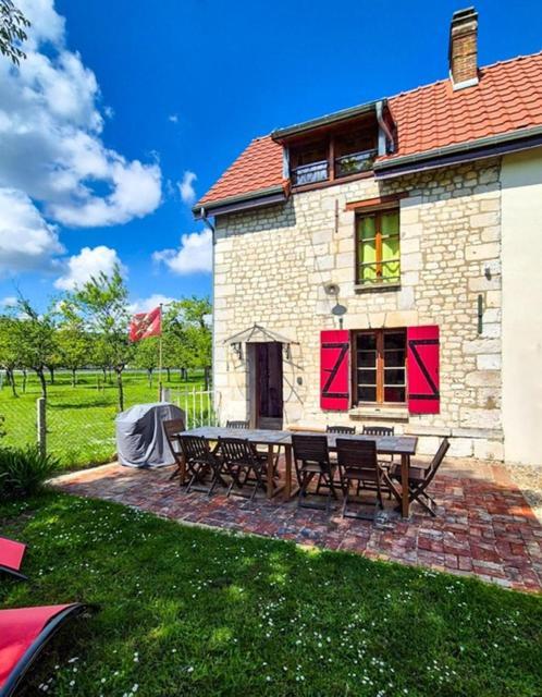 Maison Normande Au Bord De Seine, Le Verger De Pacome Anneville-Ambourville エクステリア 写真